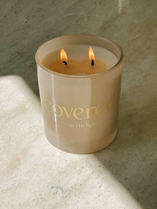 Covered x Nellamoon Candle - Cashmere & Cedarwood